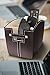 Remote Control Holder Caddy Bedside Organizer | Nightstand Storage Desk Accessories | Rotating Base Faux Leather Multiple Compartments by Kyle Matthews Designs