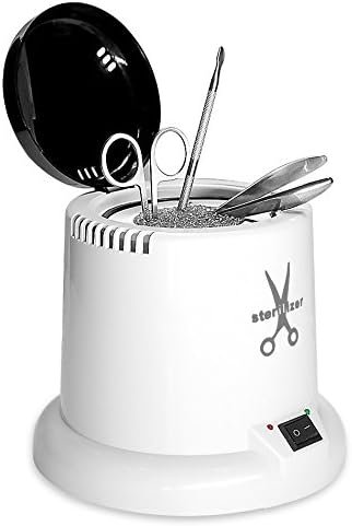 Nail Sterilizer - Tool Sterilizer - Uv Sterilizer Nails - High Temperature Sterilizer Disinfection Box for Steel Metal Nipper Tweezers Tools Clean Sterilizers Pot Nail Art Tool - Uv Sterilizer Tool