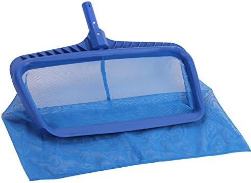SupplyPro [Thickened &amp; Enlarged] Professional Pool Net Pool Rake Heavy Duty Pool Skimmer Deep Bag Pool Skimmer Net Durable Swimming Pool Cleaning Tool Fits Most Pole for Removing Leaves Debris
