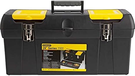 Stanley 24 pulgadas Caja de herramientas con bandeja.: Amazon.es: Bricolaje y herramientas