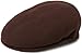 Kangol Men's Wool 504 Flat Cap, Tobacco, X-Large