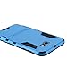 Galaxy A7 2017 Case, LONTECT [Heavy Duty] [Shock-Absorption] [Kickstand Feature] Hybrid Dual Layer Impact Protective Case Cover for Samsung Galaxy A7 2017 - Blue