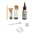 Berrywell Augenblick 5-PCS Hair Dye Kit: BLONDE LIGHT BROWN Color 3.1 Hair Dye Combo Set, Developer, Tinting Brush, Glass Mixing Dish, 60 Pairs Non-woven eye-pads from Germany