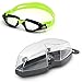 Aqua Sphere Junior Kayenne Goggles, Clear Lens/Black/Lime Frame, One Size (EP1230131LC)