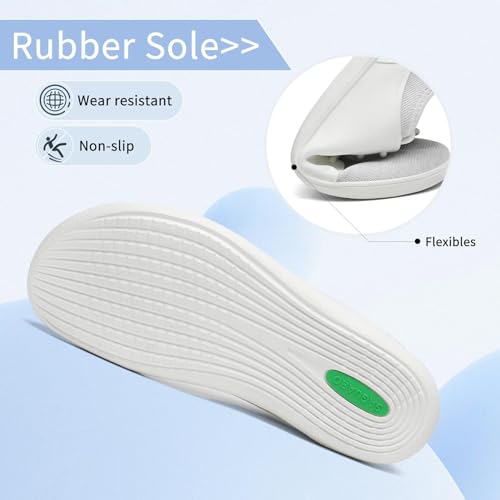 SAGUARO Unisex Barefoot Sneakers Luck III-Minimalist Casual Shoes Lightweight Comfortable Knit Barefoot Shoes Gr.36-48