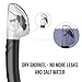 Dive Energy 2019 Adult Dry Snorkel Set with Adjustable Dual Strap - Enjoy Swimming, Snorkeling, Scuba Diving with Anti-Fog Tempered Glass Mask and No Leaks Dry Top Snorkel with Silicon Mouth Piece