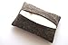 Grey Linen Fabric Pocket Travel Tissue Holder Packaging Replacement