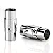 HG-X 20 Sets Stainless Steel Leather Cord End Cap/Magnetic Clasp with Locking Mechanism (Fit 3MM Cord)