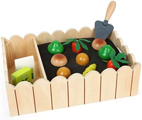 small foot wooden toys Vegetable Garden 