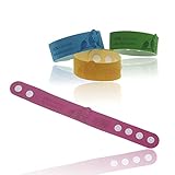 Deet Free All Natural Citronella Mosquito Insect Repellent Bracelet for Kids, Toddler & Adults - Safe Non Toxic Travel Size Mosquito Bug Repellent Wristband - 60d Money Back Guarantee! (Polyurethane)