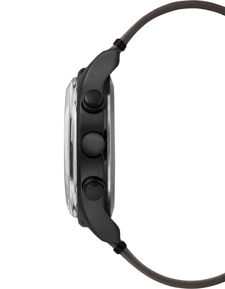 Timex TW2R96500 メンズ腕時計 クロノグラフ クォーツ レザーストラップ