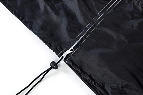 Patio Swing Cover, Porch Swing Cover, Swing Canopy Replacement Cover, 3 Seater Hammock Glider Cover, Patio Furniture Cover,Heavy Duty, Weather Resistant, Big Size87"Lx49"Wx67"H (Army Green) - Thumbnail 4