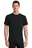 Port & Company Men's Essential T Shirt 3XL Jet Black