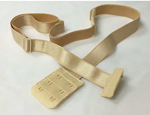 YOYOSTORE 3pcs Low Back Bra Converter Adjustable Strap Extender with 2 Hooks