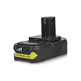 Energup P108 18V 2000mAh Lithium Battery with LED Indicator for Ryobi 18 Volt ONE+ P102 P103 P104 P105 P107 P109 P122 Cordless Power Tools