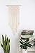 TIMEYARD Macrame Wall Hanging - Woven Wall Art - Macrame Tapestry - Boho Home Decor - 12