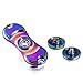 FANKUTOYS Triangle Hand Fidget Spinner Fingertip Gyro Anxiety Toy, (Multicolor)
