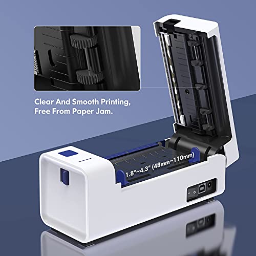 AOBIO 4x6 Bluetooth Thermal Label Printer Shipping Label Printer for