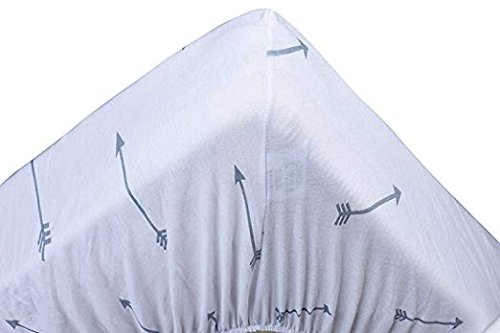 image for COZYCUDDLES Premium Fitted Baby Crib Sheets Set Boy and Girl | 100% Na