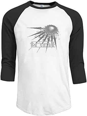 Men Tool Band Logo Vintage 3/4 Sleeve Baseball T Shirts