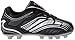 Vizari Striker FG Soccer Shoes | Firm Ground Cleats for Outdoor Surfaces and Fields | Lightweight and Easy to wear Youth Outdoor Soccer Cleats | Black/Silver | 11 Little Kid