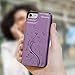 SUPWALL Compatible with iPhone 7 & 8 (4.7 inch) Card Holder Case, Purple Butterfly Folio Leather Case