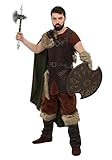 Adult Nordic Viking Costume Medium Brown