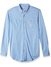 Carhartt Hombre 101698 no inflamable Fuerza híbrida Camisa