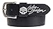 Harley-Davidson Women's Rock Candy Embellish Willie G Skull Belt HDWBT11023-BLK