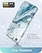 i-Blason Cosmo Full-Body Bumper Case for iPhone XR 2018 Release, Blue Marble, 6.1