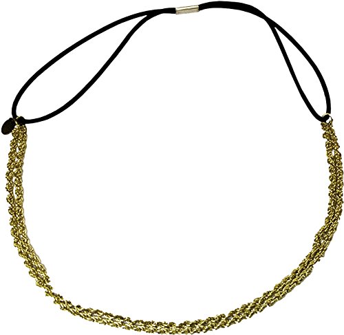 Mia Metal chain headwraps headwrap - Style Ai Gold Twisted Chain