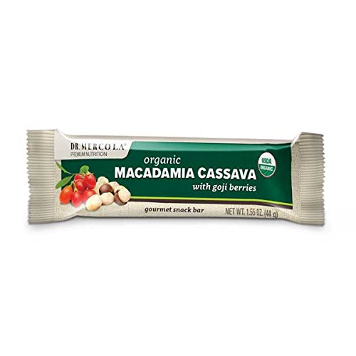 Macadamia Cassava with Goji Berries (12 bars per box)
