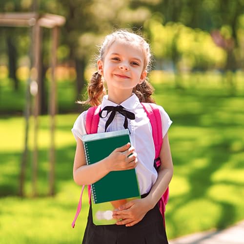 Booknow 6PCS Spiral Notebooks with Waterproof Covers, A5 College Ruled Spiral Notepads Assorted Colors School Office Journal 480 Sheets/960 Pages, 6 Colors