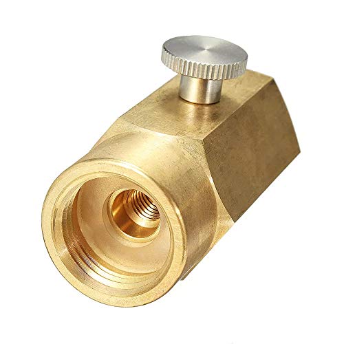 CO2 Cylinder Refill Adapter Connector Kit CGA320 Thread Set for Filling Soda Maker Sodastream Tank