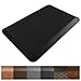 casa pura Kitchen Mat | Cushioned Anti-Fatigue Comfort Mat | Suitable for Kitchens, Bathrooms and Garages | 3/4 Inch Thick | 20x30 Inches - Black
