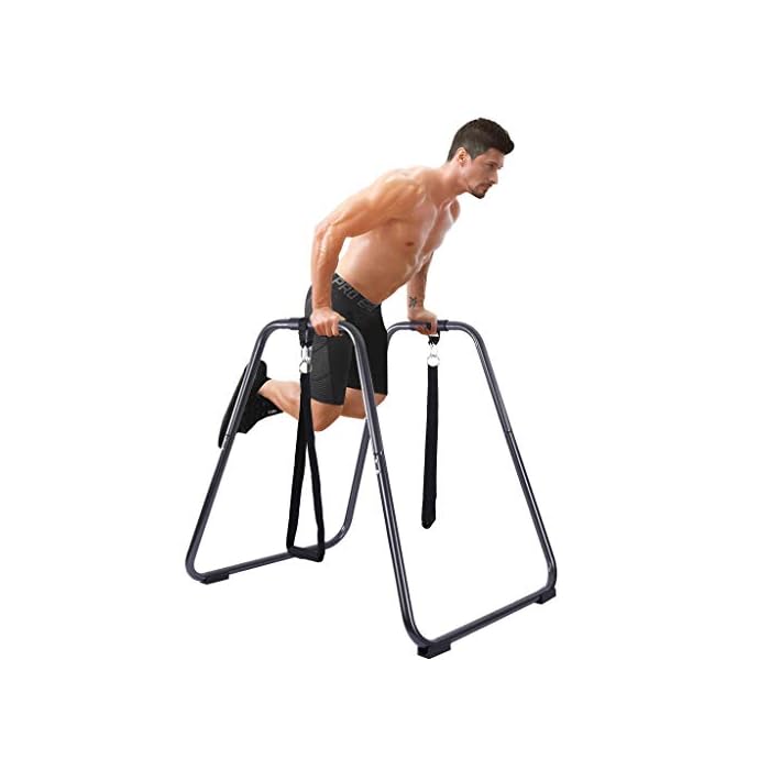 Dip Bar Fitness Station Heavy Duty Dip Stand Bars Strength Power