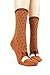 Foot Traffic, Slipper Socks (Brown Fox)