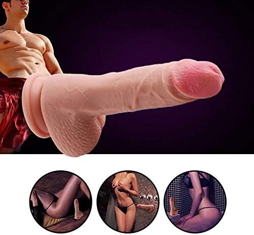 Xolove Perfect Size-d`i&l`do for Women Men Soft M-assager T-oys, FDA Approved (2019YJ-5)