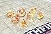 HD Polyhedral Dice DND Game Dice Set for Dungeons and Dragons(D&D) Pathfinder Roleplaying Game RPG MTG Table Game,Board Games Red & Yellow Transparent Dice Set with Dice Pouch