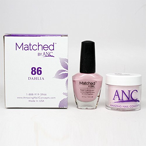 ANC Amazing Nail Concepts Matched kit # 86 Dahlia