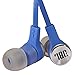 JBL E10 Blue In-Ear Headphones with JBL-Quality Sound and Advanced Styling, Blue