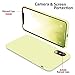 SURPHY iPhone Xs Max Silicone Case, Slim Liquid Silicone Protective Phone Case Cover (Full Body Thin Case with Microfiber Lining) Compatible with Apple iPhone Xs Max 6.5, Light Yellow