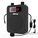 Giecy Voice Amplifier Portable 15W Rechargeable Wired Headset Microphone Personal Voice Amplifiers for Teachers Singing Coaches Training Presentation Tour Guide
