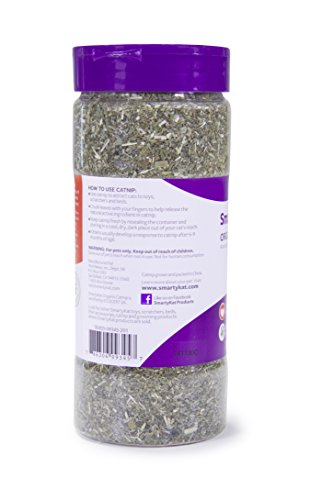 2 SmartyKat+9345+Organic+Catnip+Canister