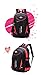 MATMO Waterproof School Backpack Student Book Bags for Teenage Girls Boys Red