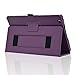 ACdream Lenovo TAB3 8 Case, Folio Protective Premium Leather Tablet Case for Lenovo TAB3 8 inch Tablet(2016 release), Dark Purple