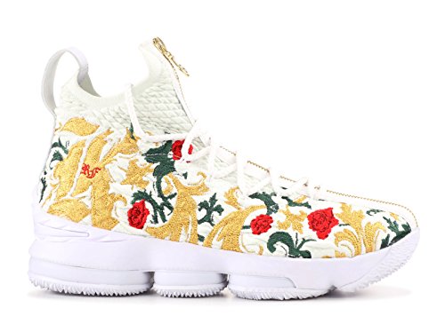 lebron 15 white multicolor