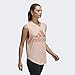adidas Women's Athletics Graphic Drop Hem Muscle tee