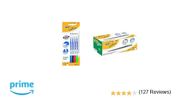 BIC Velleda 1721 Caja de 24 unidades, marcadores de pizarra punta ...