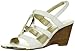 AK Anne Klein Women's Pylon Synthetic Wedge Sandal
